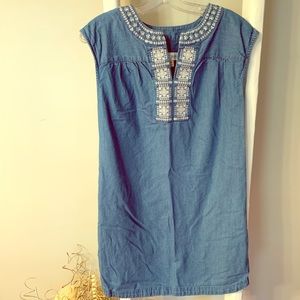 Chambray Dress XS